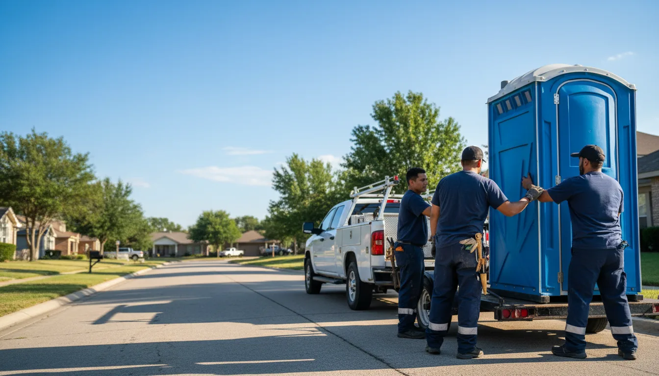 Portable Toilet Rental in Thompson, MO near me